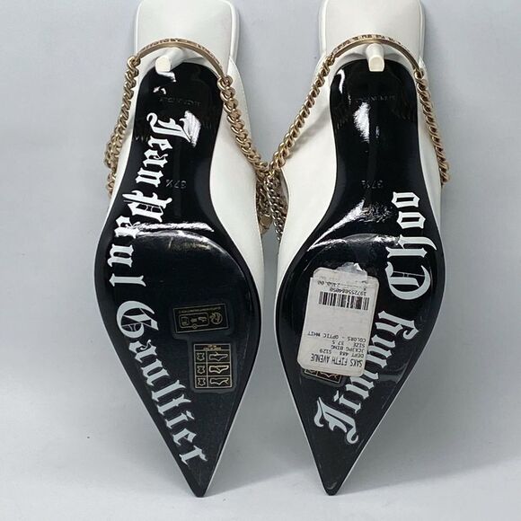 Jimmy Choo JEAN PAUL GAULTIER Bing 90MM Mules size 37.5 - Picture 14 of 15